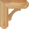 Ekena Millwork Imperial Craftsman Rough Sawn Bracket, Western Red Cedar, 4"W x 14"D x 14"H BKT04X14X14IMP04RWR - alternate 3